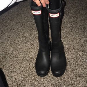 Hunter rain boots